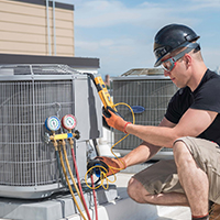 HVAC install, service, and maintenance.